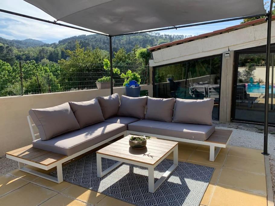 Villa Avec Piscine Dans Les Cevennes Besseges Экстерьер фото